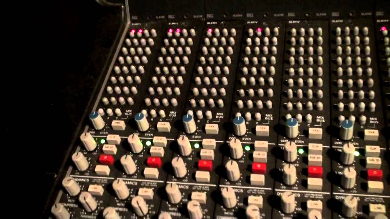 SSL & Protools Mixing, Part 1