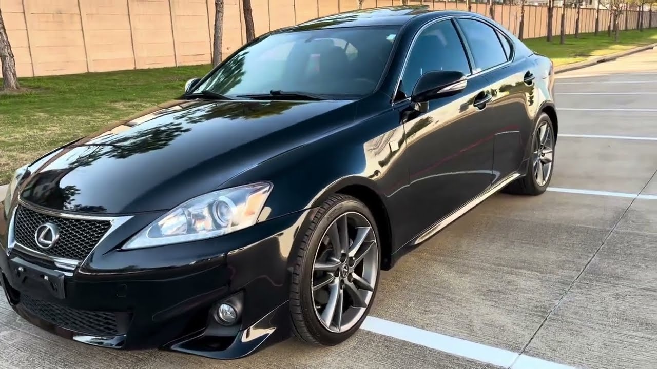 2012 LEXUS IS 250 F SPORT PKG WALKAROUND VIDEO CALL @ 832 495 1608