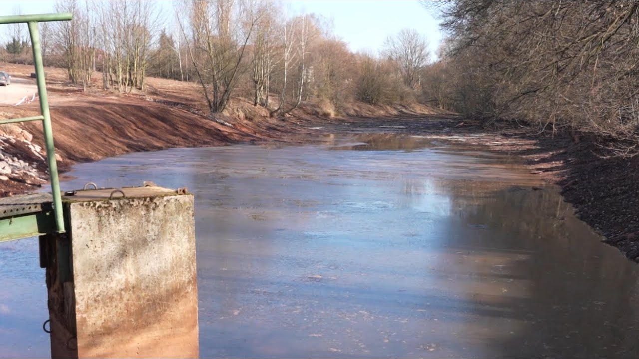 Odbahnění rybníka ve Volanově finišuje (06.03.2025)