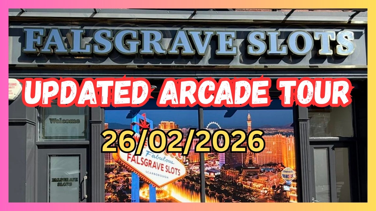 Игровой зал Falsgrave Slots Scarborough - Обзор новых аркадных автоматов.