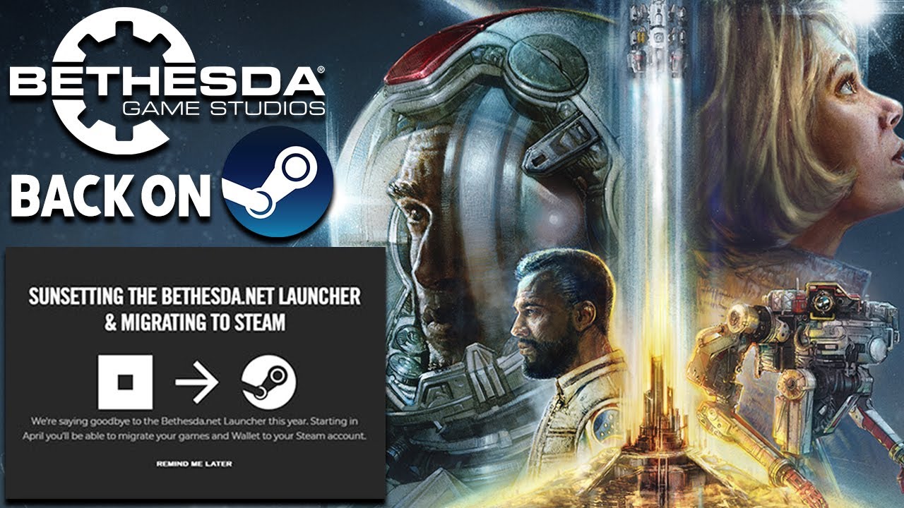 Bethesda Fully Back on STEAM, Shuts Down Bethesda Launcher + UNSUPPORTED Steam Deck Games!