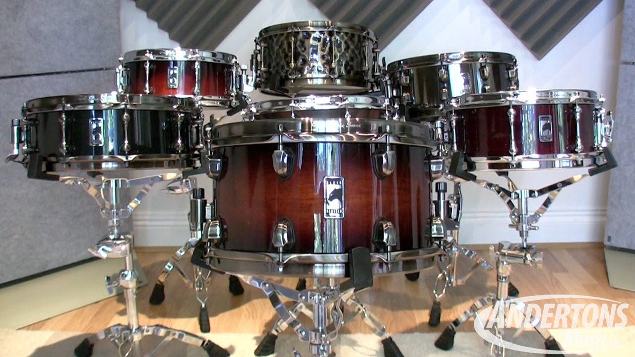 Steve White Snare Drum Montage Mapex Black Panther Series