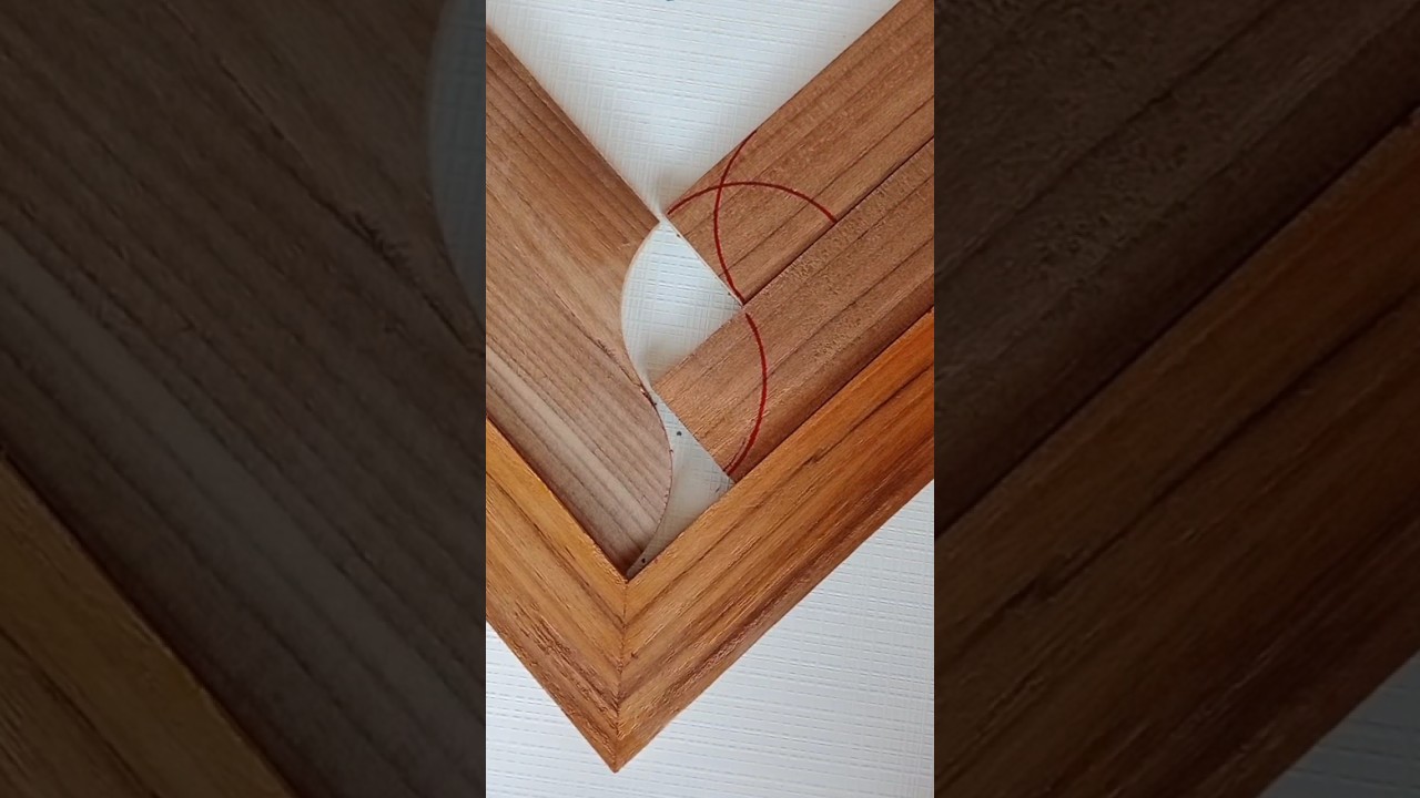 Geometric Angle Measurement Technique For 2 Circles With Different Sides #woodworking #geometry #diy