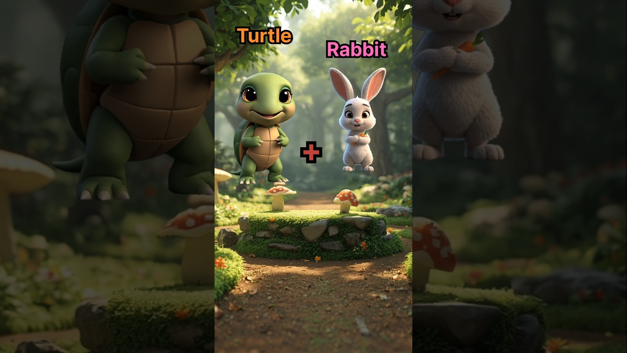 Turtle 🐢 + Rabbit 🐇 = ? 😲 Cute Mix! | Turbit 