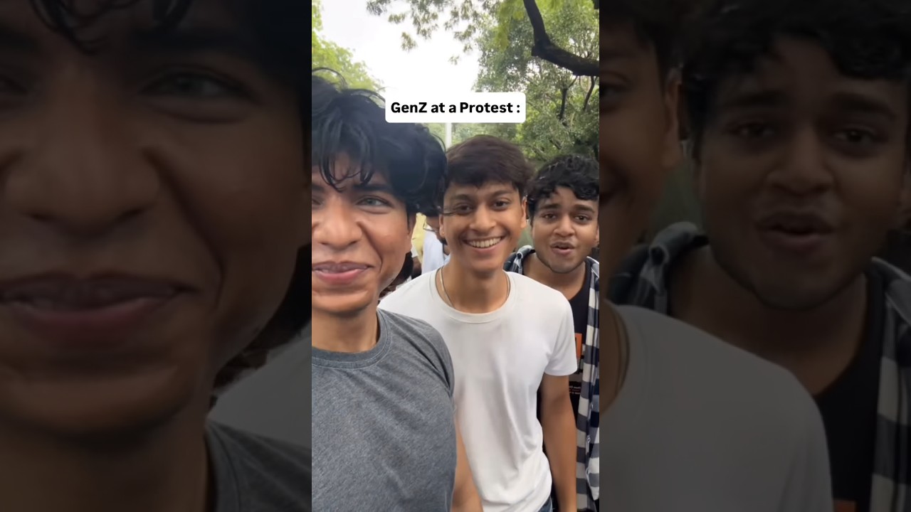 Indian GEN-Z protest core ||#shorts  #goviral  #fyp  #trending  #relatable #10k #million  #viral