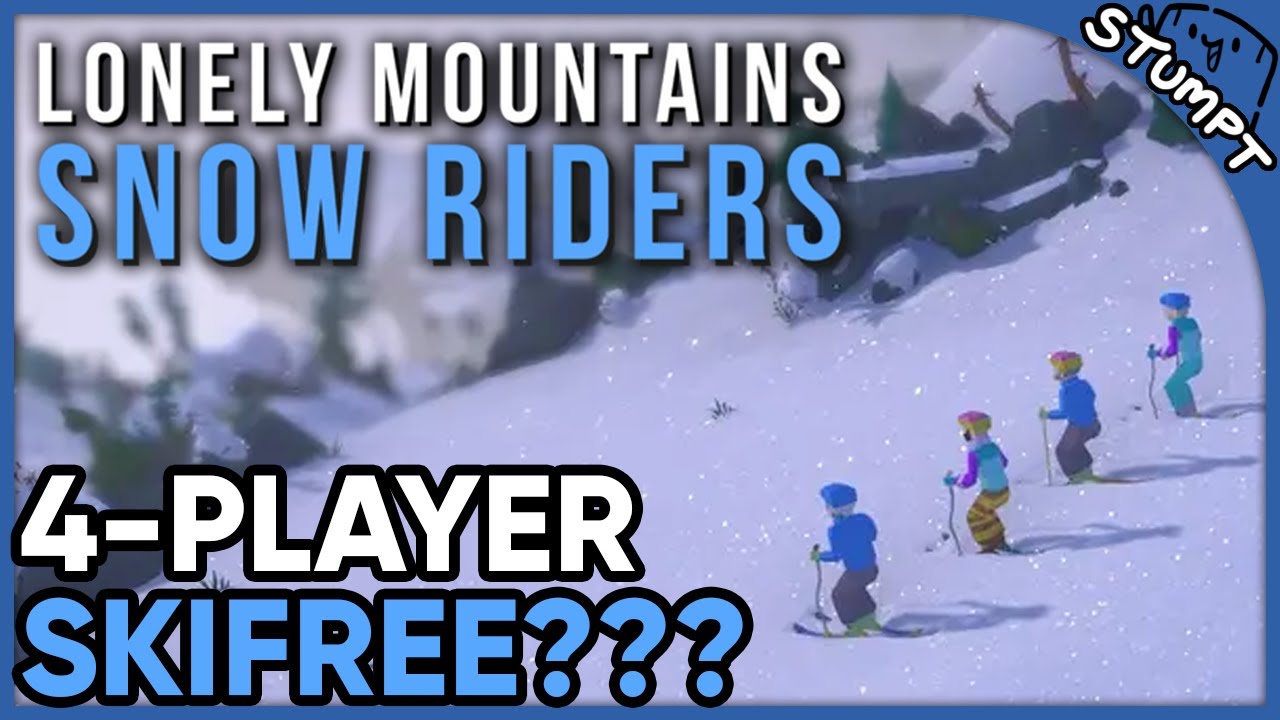 4-Player SkiFree?? - Lonely Mountain Snow Riders