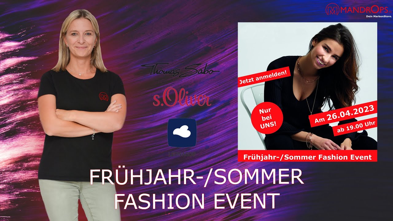 Frühjahr-/Sommer Fashion Event 2023 | Mandrops AG | #mandrops #ebern #leonardo #sabo #schmuck