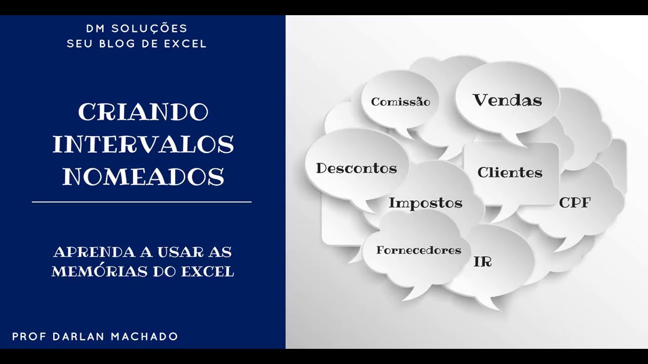 Intervalo Nomeado (Usando a Memória do Excel)