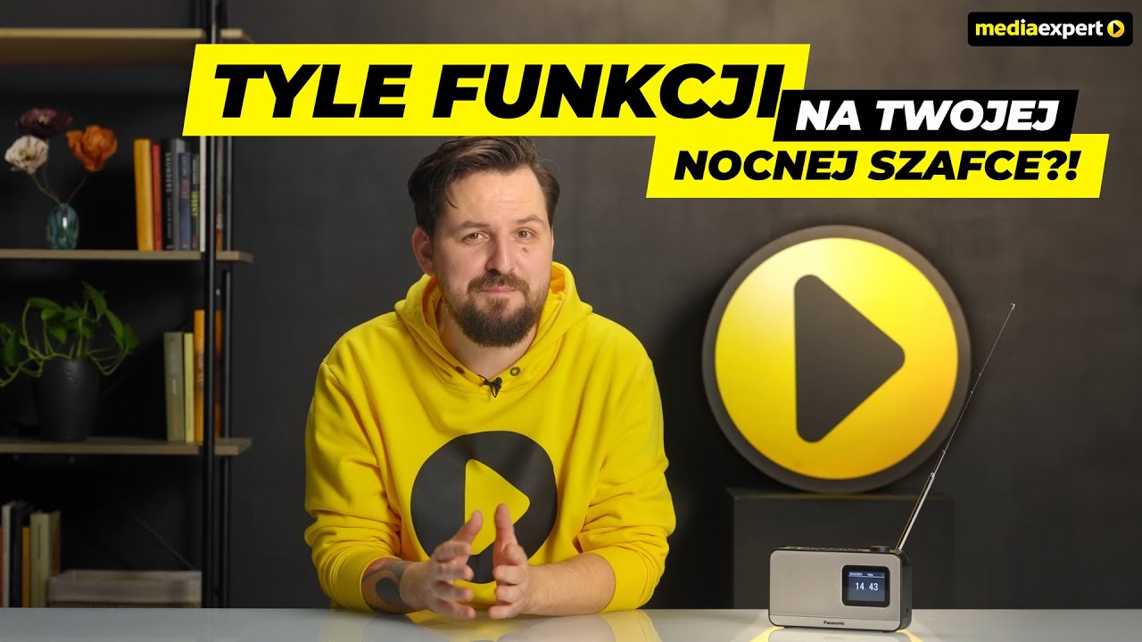 Muzyka tam, gdzie chcesz. Przenośne radio Panasonic | Media Expert