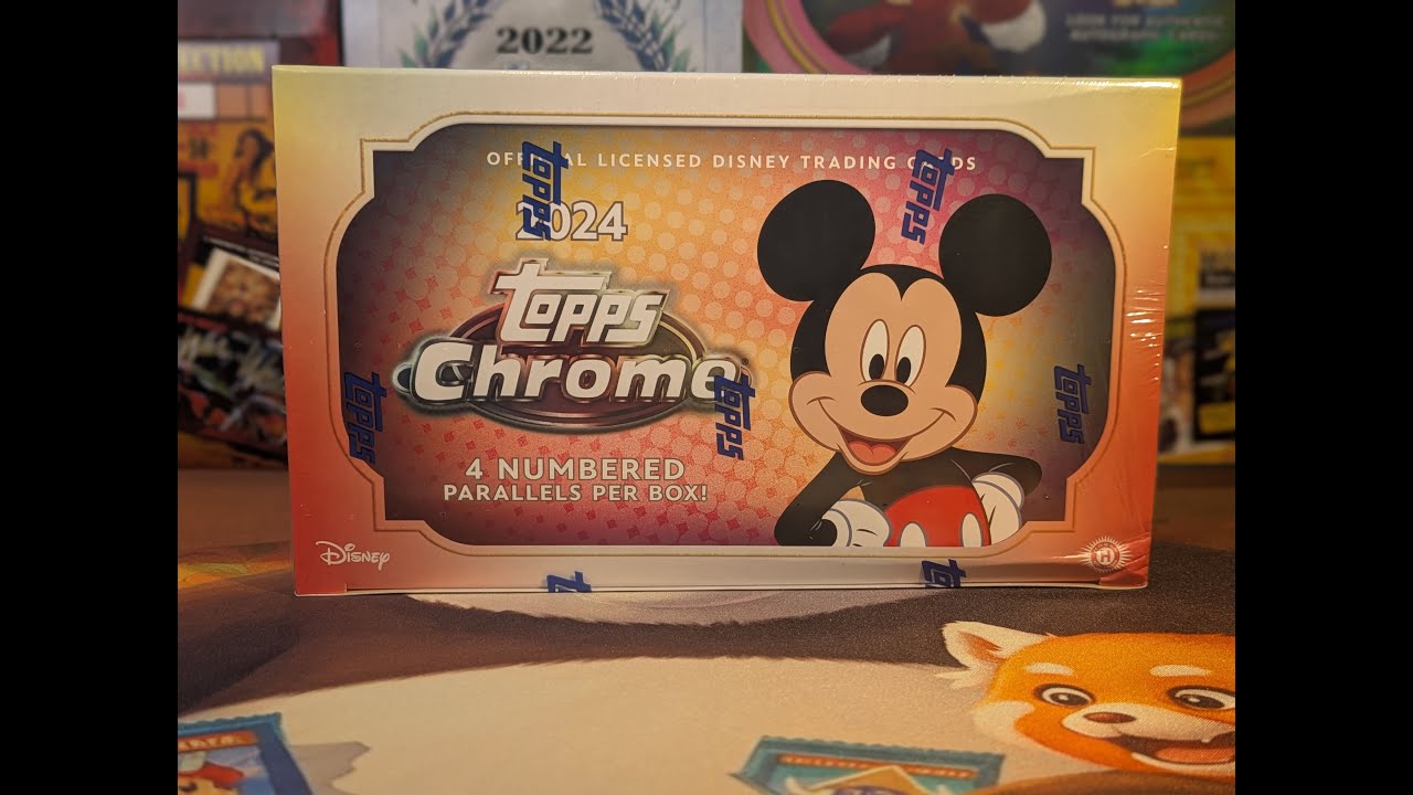 1 Year Celebration and Giveaway!  2024 Disney Chrome!