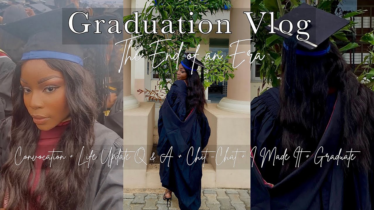 Babcock University GRADUATION VLOG | I made it👩🏾‍🎓 | Uni Q&A