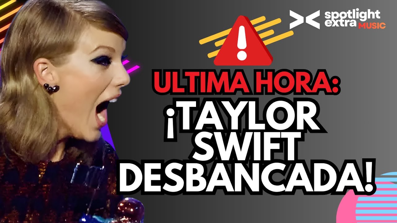 ¡TAYLOR SWIFT DESBANCADA! Este artista logró superarla en Oyentes Mensuales
