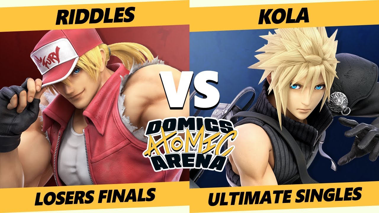 Domics Atomic Arena SSBU - EMG | Riddles (Terry) Vs. Kola (Cloud) Ultimate Losers Finals