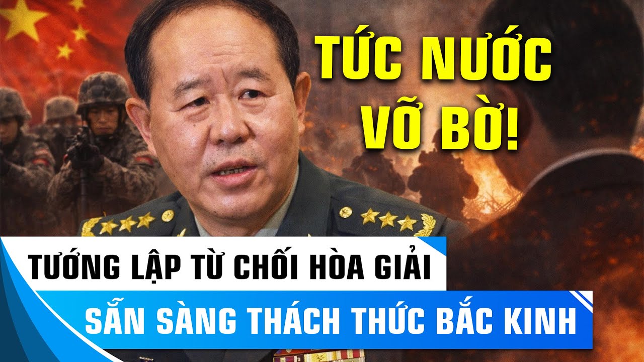 NÓNG: LƯU CHẤN LẬP NÓI KHÔNG VỚI HÒA GIẢI – KỊCH BẢN 'NAM TRIỀU' LY KHAI