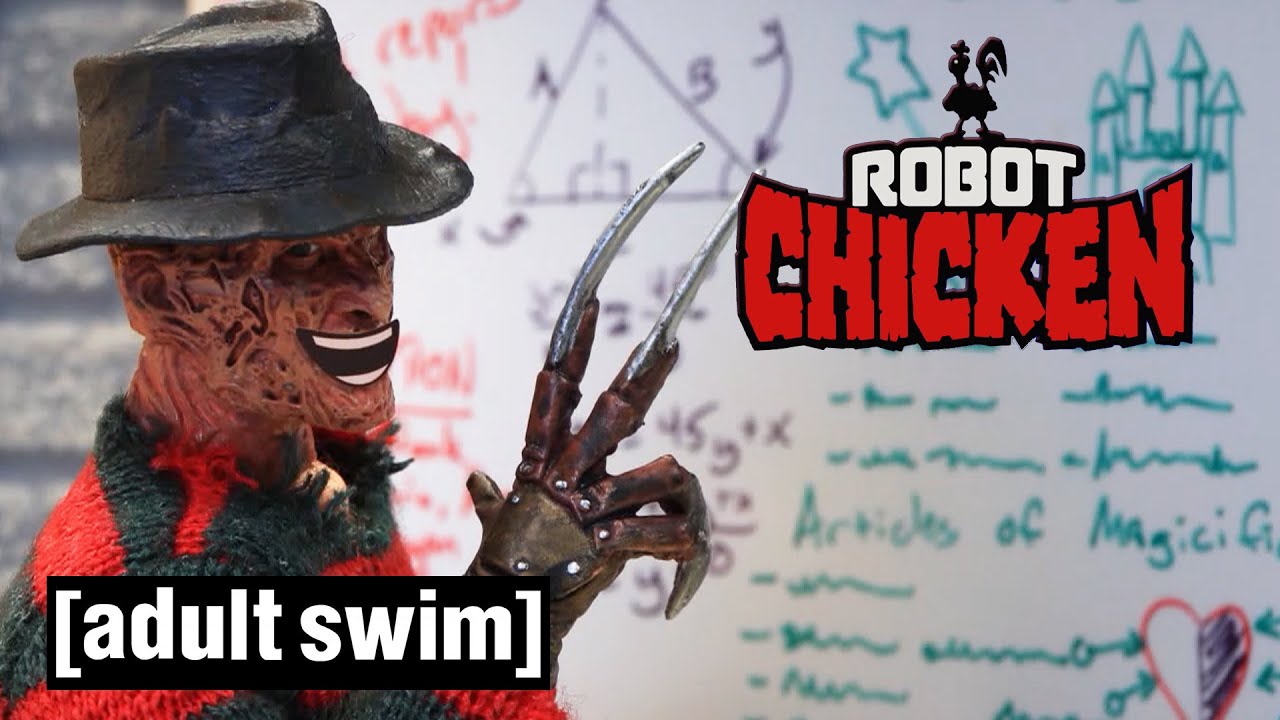 Robot Chicken Does... Freddy Krueger | Adult Swim UK 🇬🇧