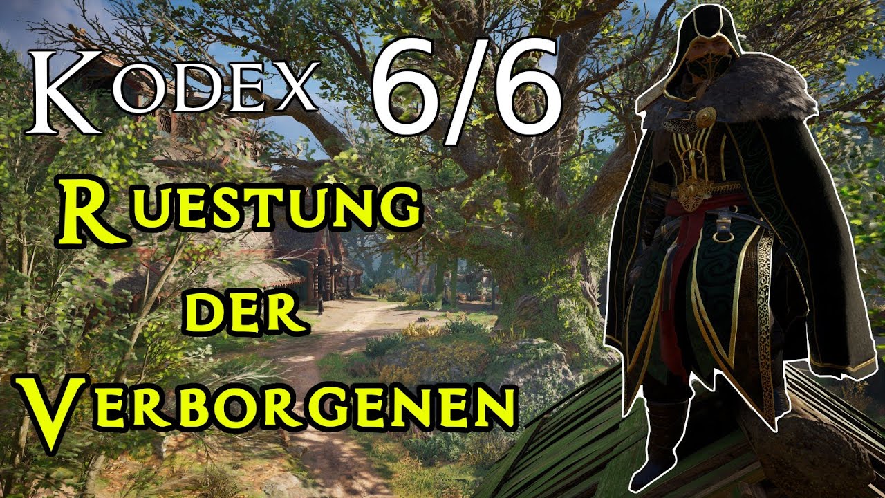 🪓Alle Kodexseiten und die Rüstung der Verborgenen|Hinweise aller Orte#acvalhalla 🪓