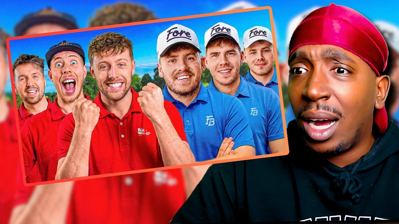 THIS ONE IS A MOVIE! BIG WEDGE GOLF VS FORE BROS! (JOENOJOSEPH REACTS)