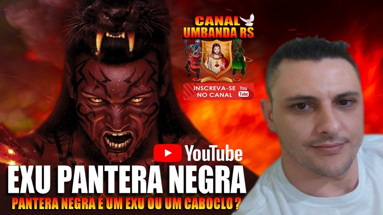 EXU PANTERA NEGRA | PANTERA NEGRA É UM EXU OU UM CABOCLO? | FABIO OMAXIMUS