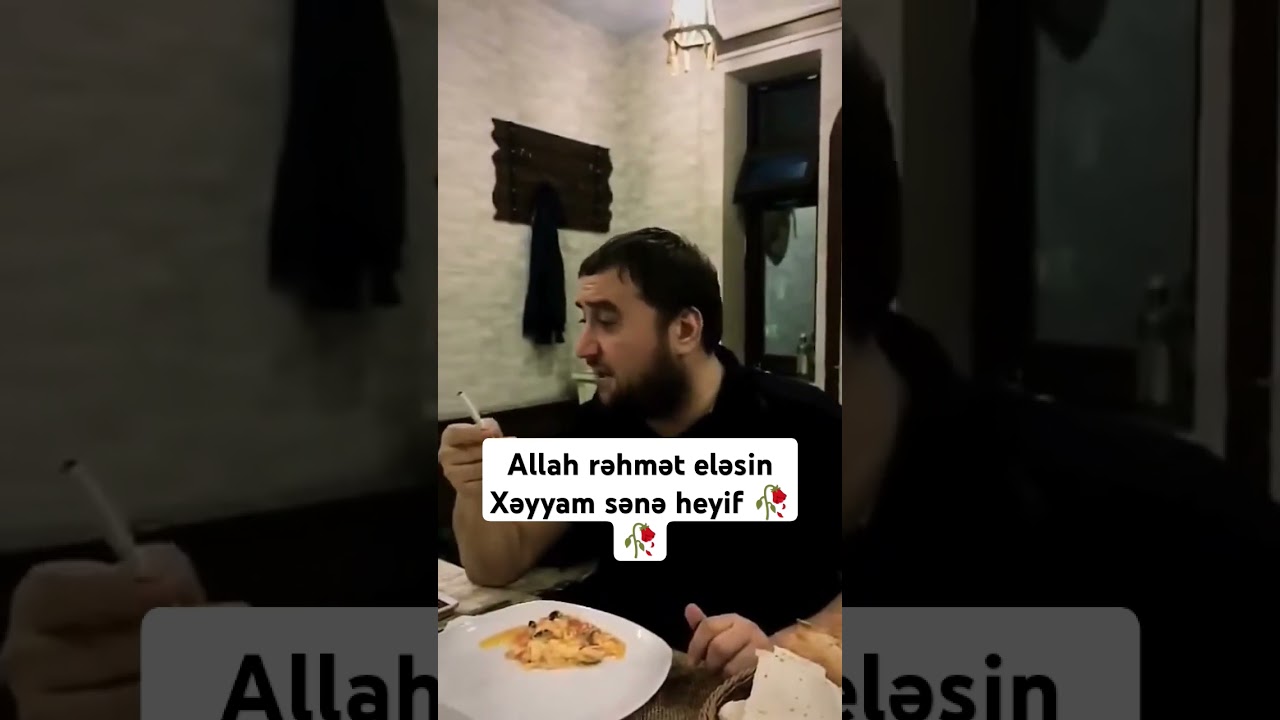 Xəyyam Gecə &ouml;lsəm bağışla #meyxana