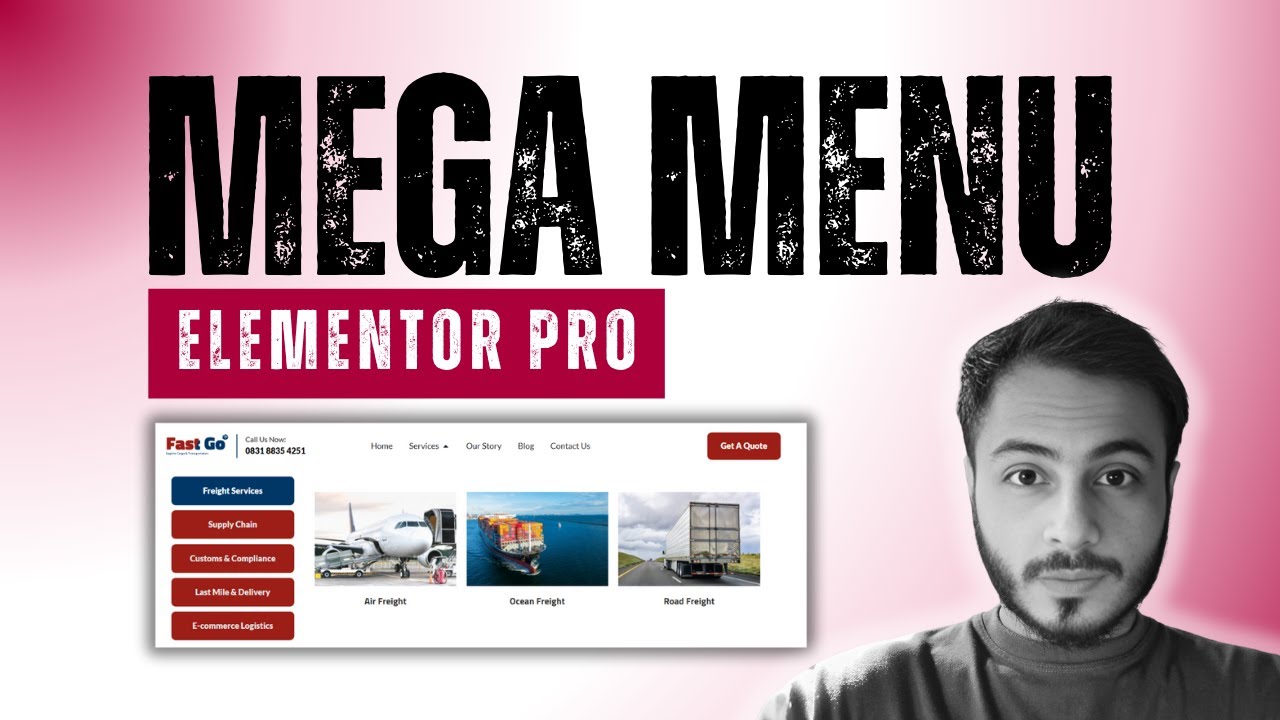 Elementor Pro Mega Menu Tutorial (2025) | Build Advanced Menus Easily