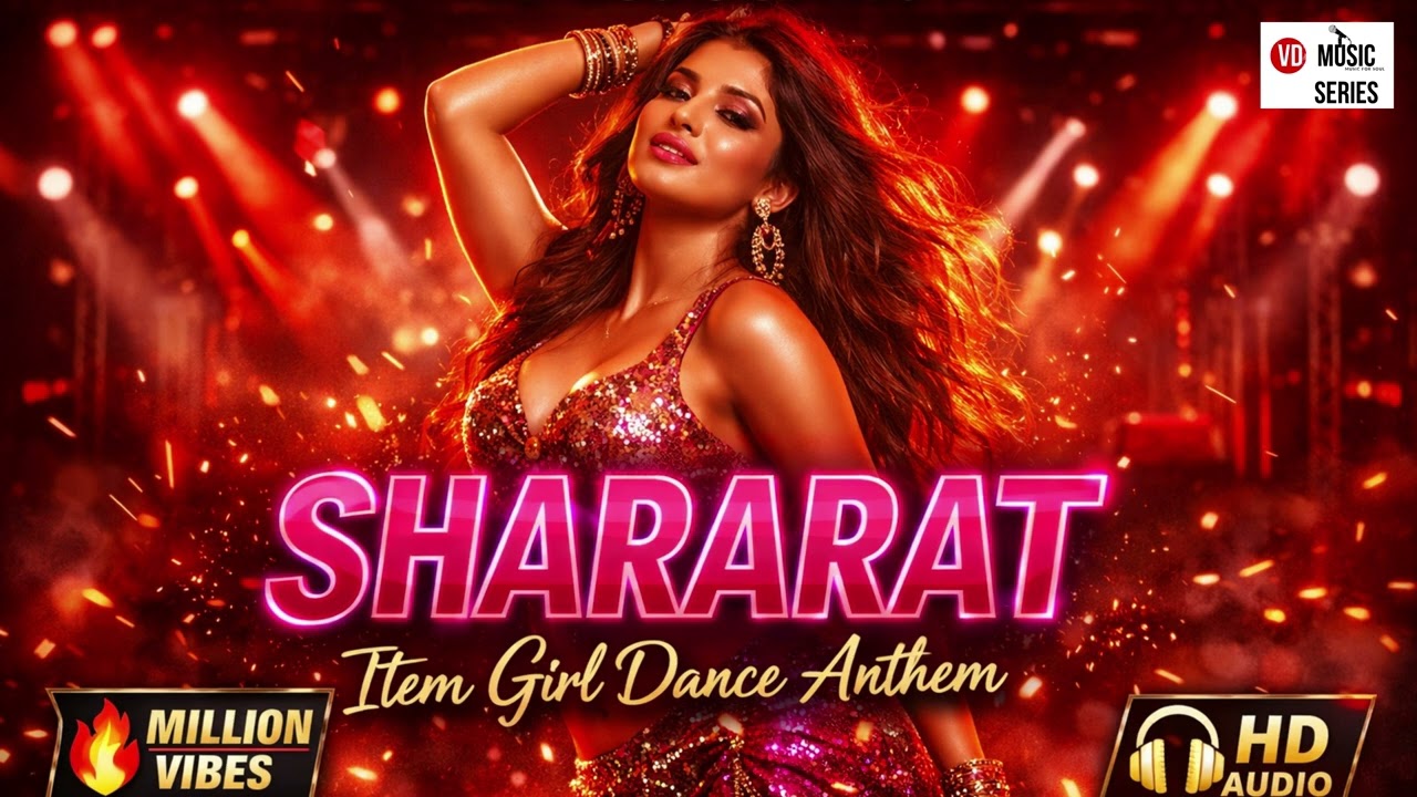 Shararat (Official Audio) | Item Girl Dance Song 2026 | Bollywood Party Hit | VD Music Series