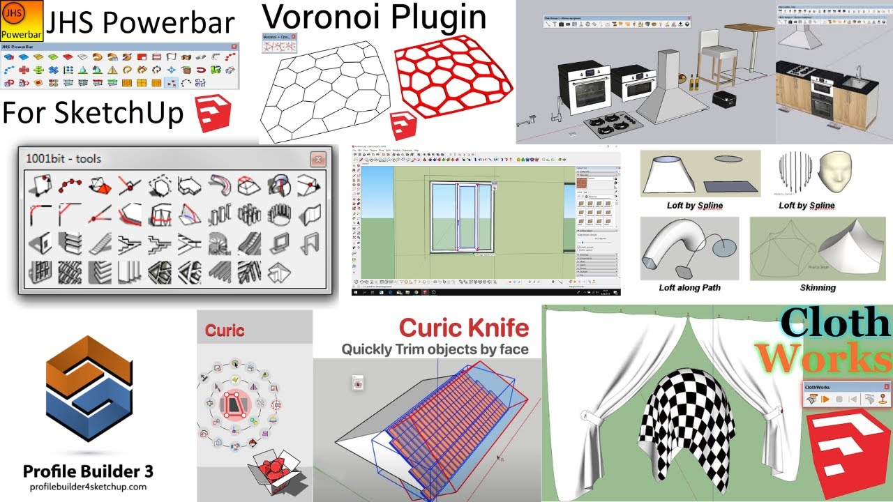 Top 10 Sketchup extension, you need to use for amazing designs | Best video for Sketchup