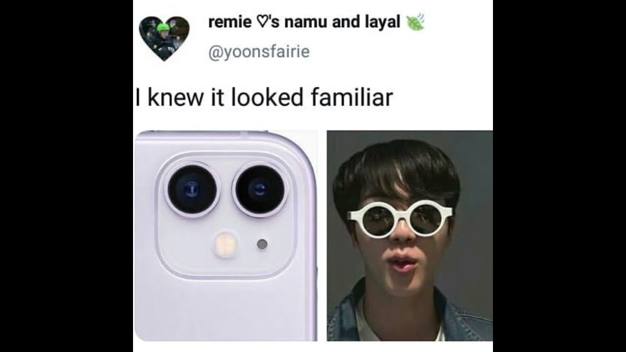 the iPhone 11 to my jin | ARMY Tweets