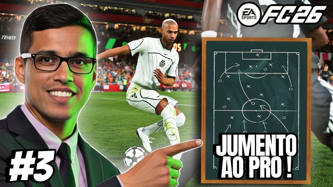 APRENDA A CONDUÇÃO DOS PRO ! FAÇA ISSO E NÃO SEJA PREVISÍVEL ! JUMENTO AO PRO #3 FC 26