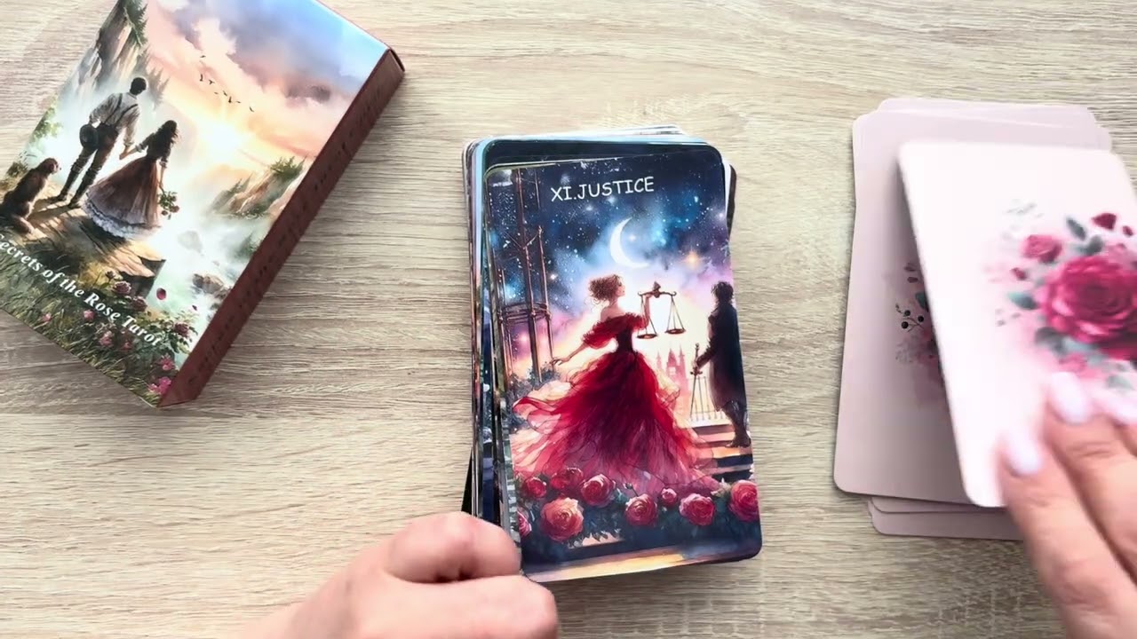 Обзор на колоду карт таро Secrets of the Rose tarot