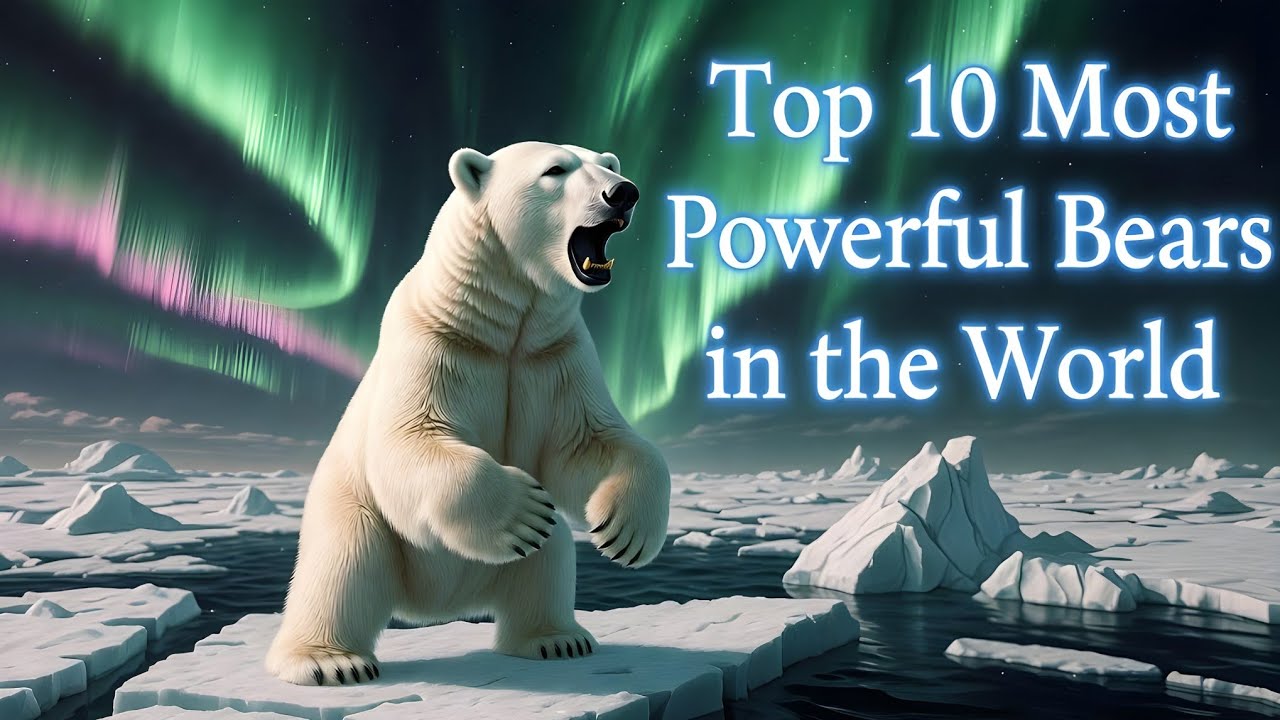 Top 10 Most Powerful Bears in the World/Wildlife Documentary 
