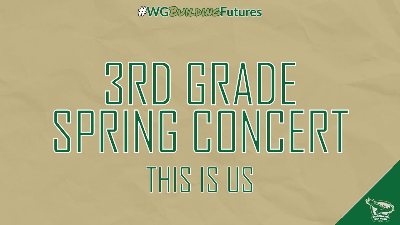 WG ELEM 3rd Grade Spring Concert