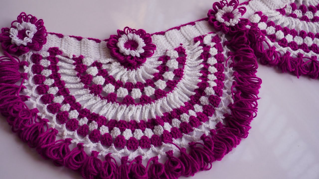 Gudiya wali jhallar #knitteryogita , Toran design, #jhallardesign #toran