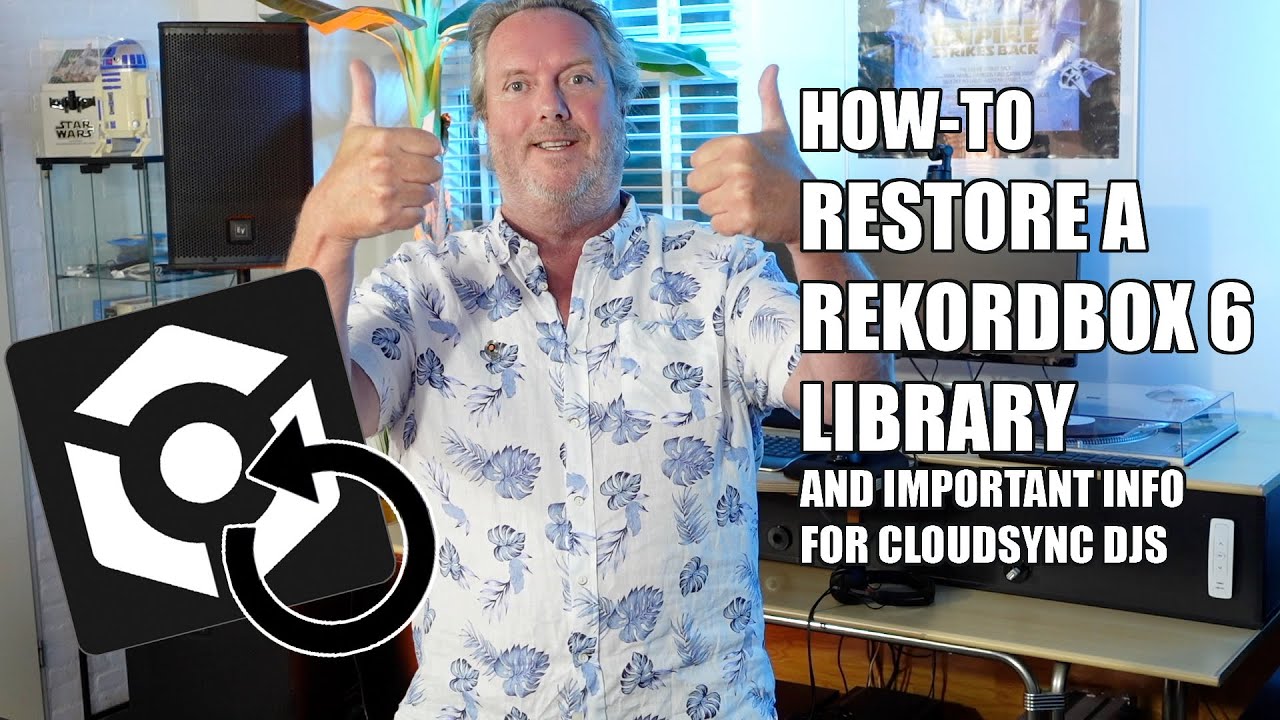 How to restore a Rekordbox 6/7 library from automatic backup plus important CloudSync information