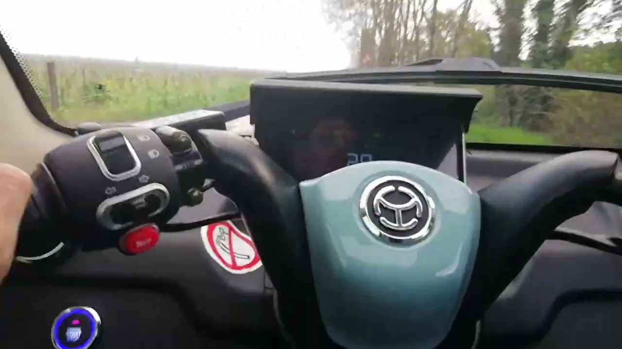 Mit dem Kabinenroller zu meinen Hühnern fahren 🚗🐔🐔🐓