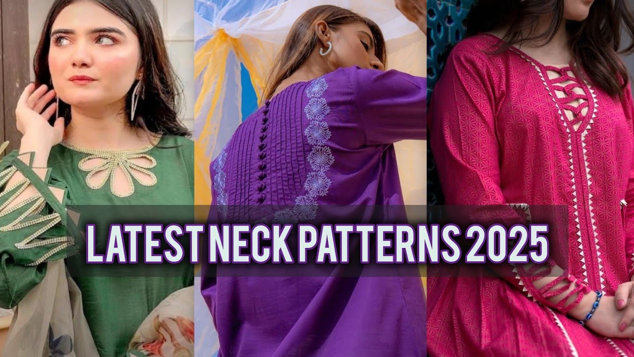 20+ Neck Designs You Must Try | Stylish to Simple – All in One 🫰😉🎀