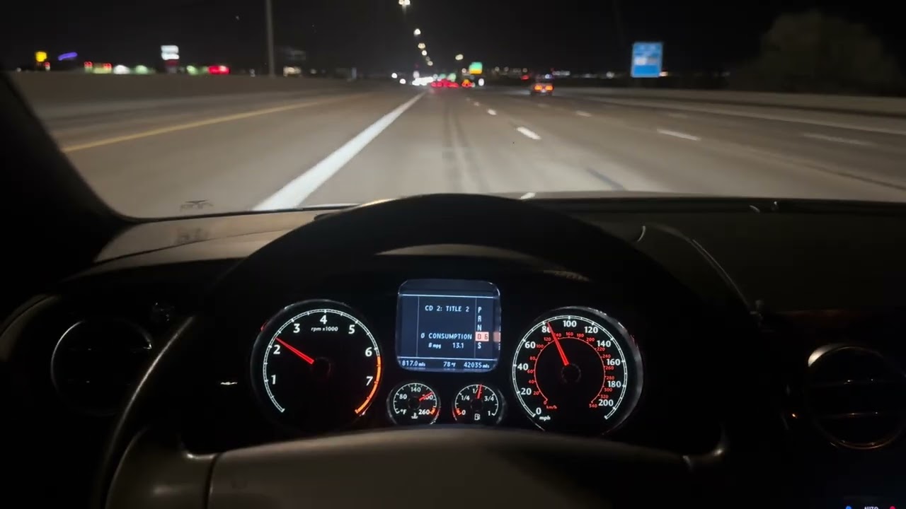 2005 Bentley Continental GT Driving Video