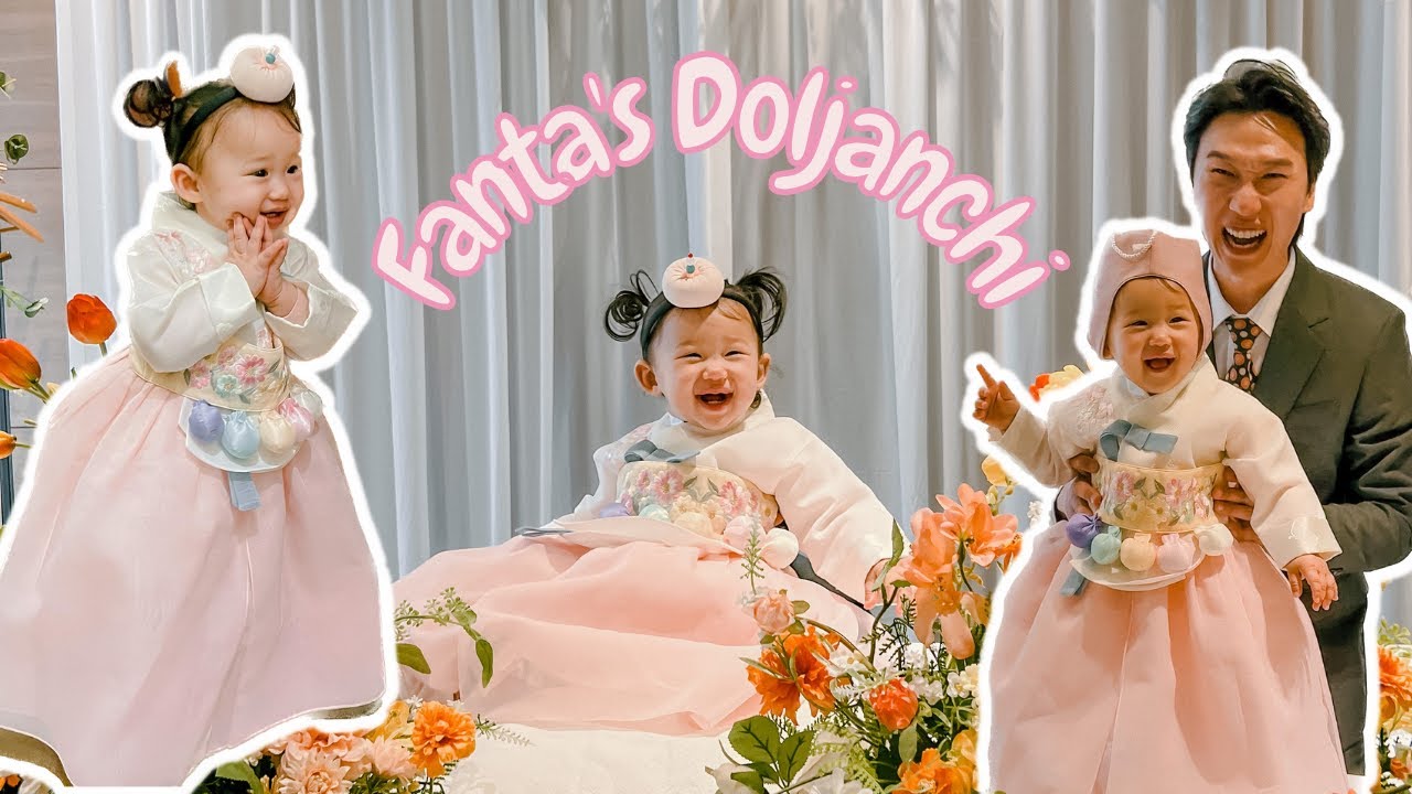 Fanta Turns ONE! Our Daughter's First Korean Traditional Birthday Party - Doljanchi (Aisha Ba)
