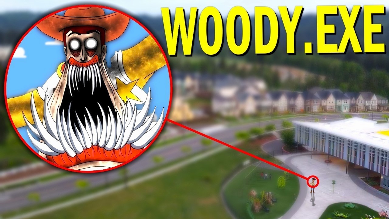 Дрон заснял WOODY.EXE из ИСТОРИИ ИГРУШЕК В РЕАЛЬНОЙ ЖИЗНИ!! *ИСТОРИЯ ИГРУШЕК 5*