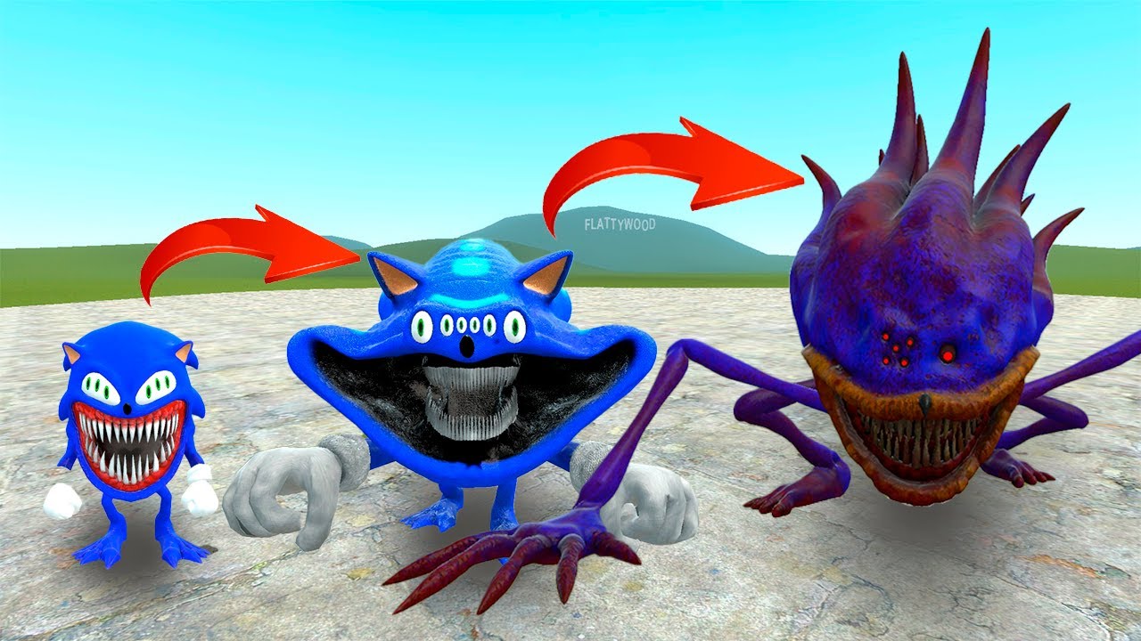 NEW EVOLUTION OF ALL SHIN SONIC FAMILY IN GMOD!