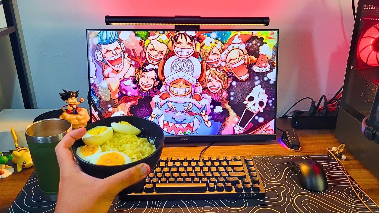 Um GAMER Aproveitando a noite de Natal