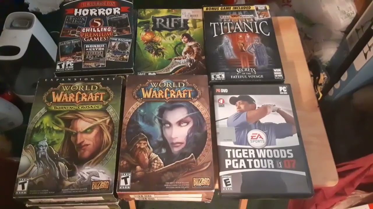 Classic PC Game unboxing