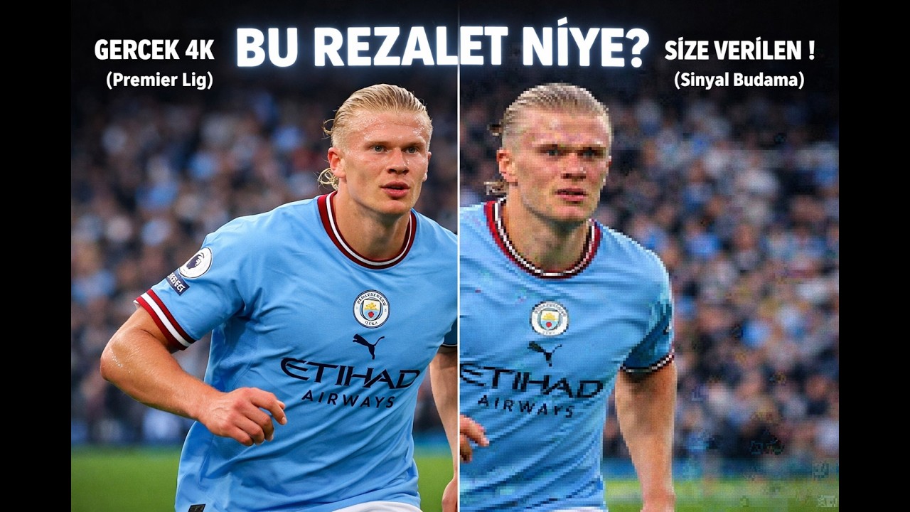 Premier Lig Muhteşem Yayın Kalitesinin Sırrı!  Sizinki Neden Böyle Değil ?