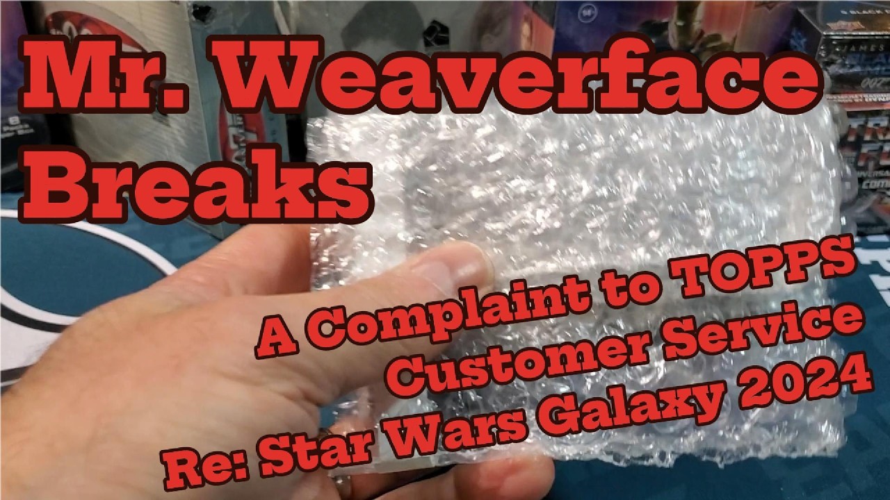 A Complaint to Topps Customer Service Star Wars Galaxy 2024 - Guaranteed Parallels NOT Included!