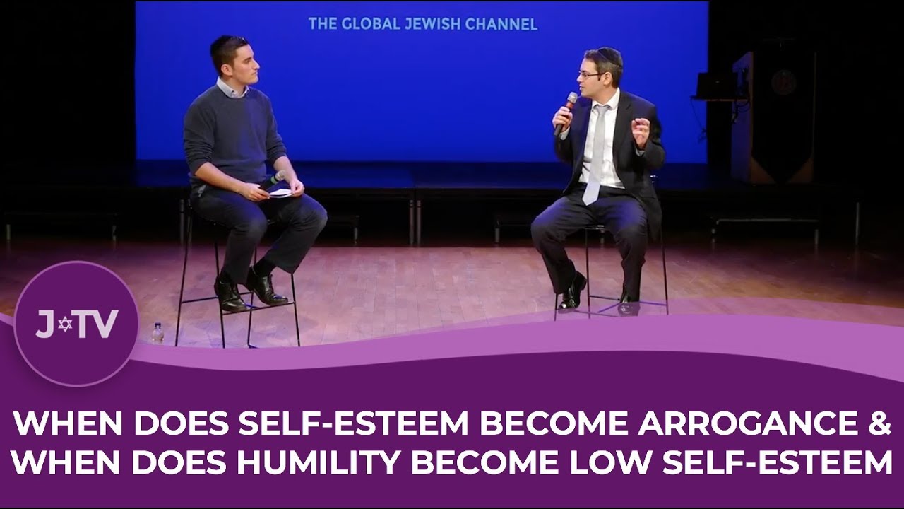 When does self-esteem become arrogance & when does humility become low self-esteem?
