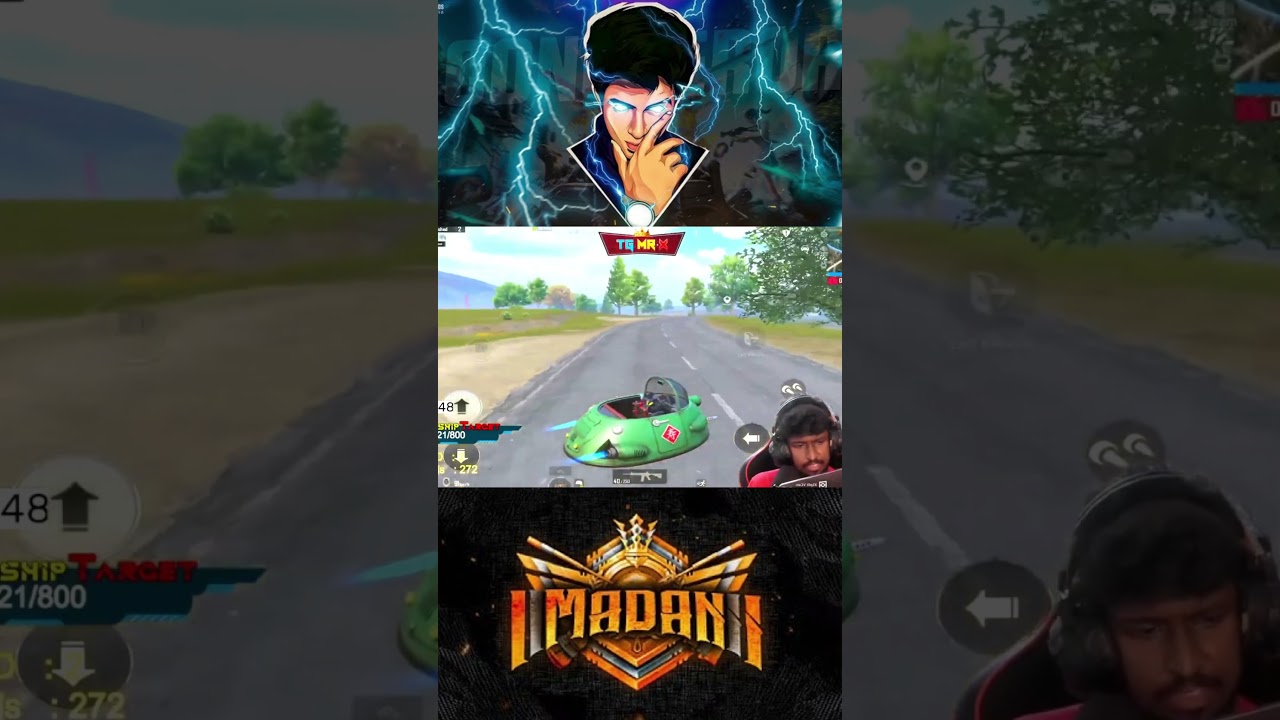 TG Mr.X  VS  Madan❗️ || TG Killed in 1 Sec 💥|| #madanop  #botsquad #madan #madanlive #btslive