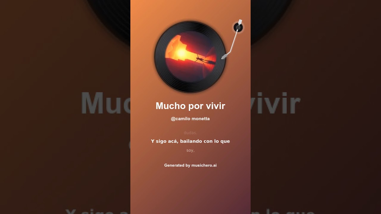 Mucho por vivir