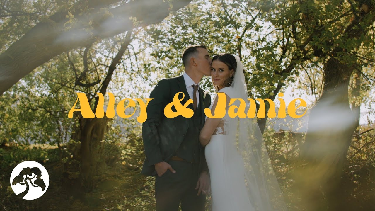 Ever since day one, I knew you were the person for me. | Alley & Jamie’s Timber Barn Wedding