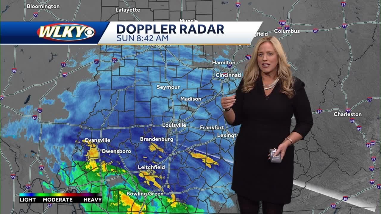 Snow storm moves into Louisville region