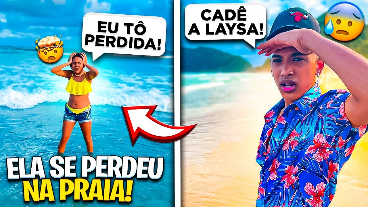 ELA DESAPARECEU NA PRAIA FICAMOS DESESPERADOS!!! GUILHERME LIMA