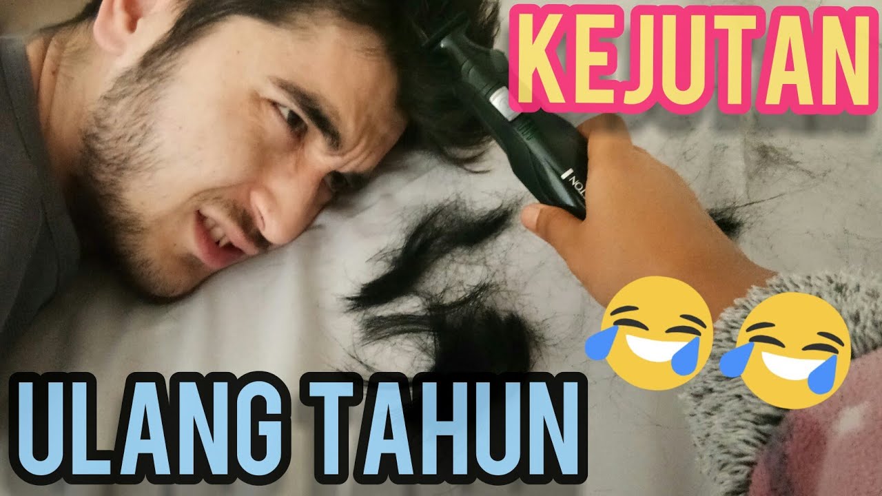 NGERJAIN SUAMI PANGKAS RAMBUT PAS LAGI TIDUR, MARAH BANGET!